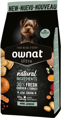 Pienso Perros Ownat Ultra Mini Junior Cachorros 3 kg